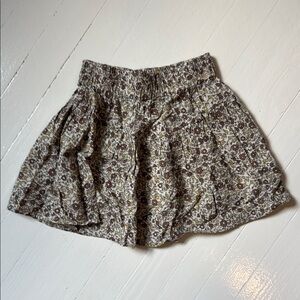 BNWT Rylee + Cru Floral Skirt, size 6-7